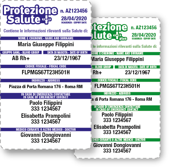 Le Card Protezione Salute